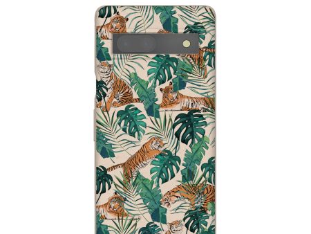 Seashell Jungle Tigers Google Pixel 7a Case Online Hot Sale