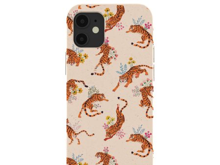 Seashell Whimsical Tigers iPhone 12 Mini Case For Discount