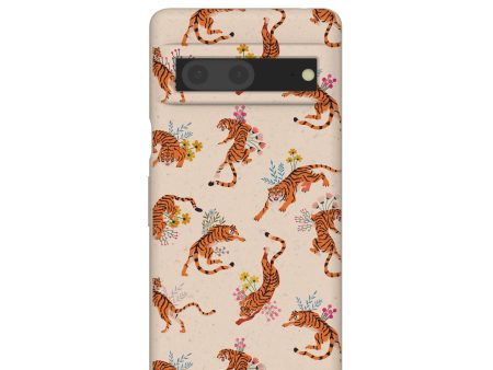 Seashell Whimsical Tigers Google Pixel 7 Case Cheap