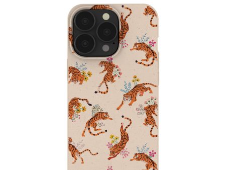 Seashell Whimsical Tigers iPhone 13 Pro Case Online now