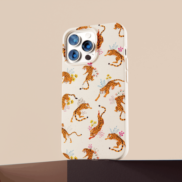 Seashell Whimsical Tigers iPhone 11 Case For Cheap