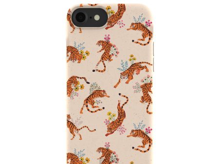 Seashell Whimsical Tigers iPhone 6 6s 7 8 SE Case Sale