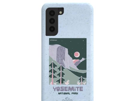 Powder Blue Yosemite Samsung Galaxy S21 Case Online now