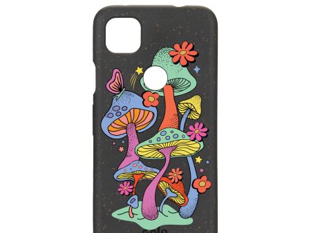 Black Magical Forest Google Pixel 4a Case Cheap