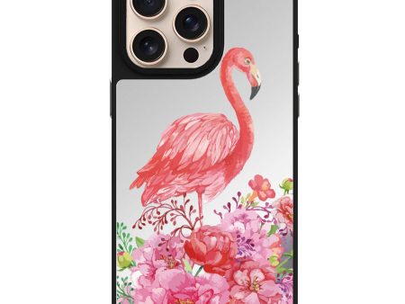 Flamingo & Flower Mirror Case Supply