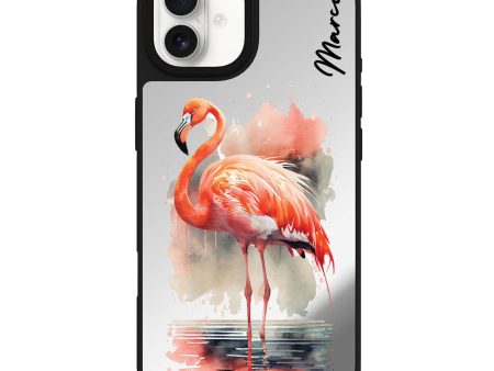 Flamingo in water Mirror Case For Cheap