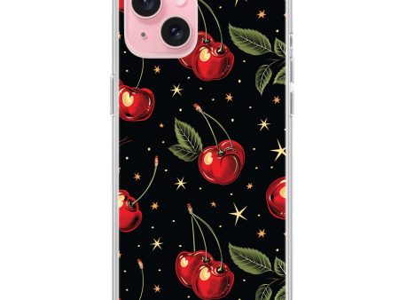 Cherry Harmony iPhone 15 Plus Ultra Clear Case Cheap