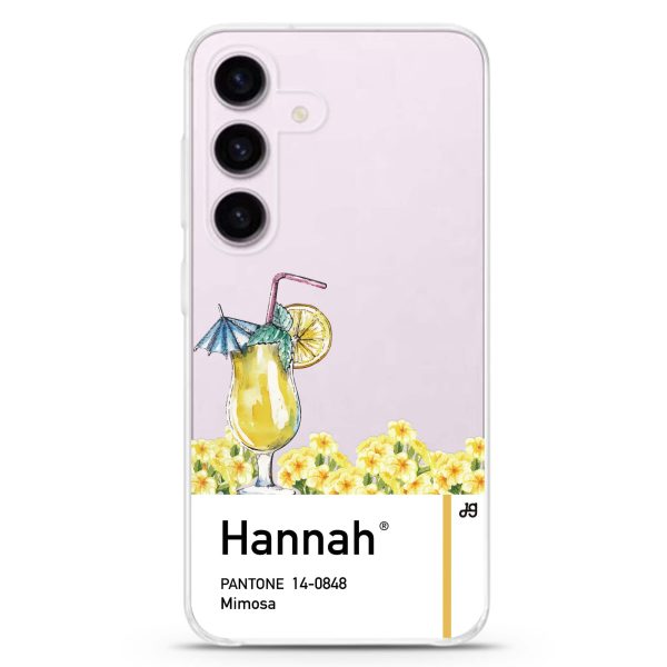 #14-0848 Mimosa I Samsung Galaxy Ultra Clear Case Online Hot Sale