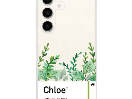 #15-0343 Greenery I Samsung Galaxy Ultra Clear Case Online Hot Sale